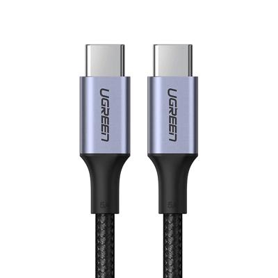 Ugreen Kabel US316 70428 USB-C - USB-C PD QC FCP 100W 5A 480Mb/s 1,5 m - grijs