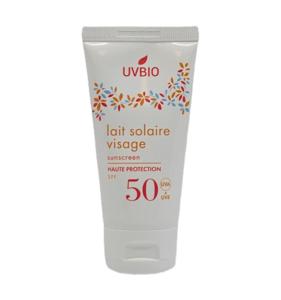 Sunscreen face SPF50 bio