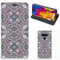 LG V40 Thinq | Standcase | Flower Tiles LG V40 Thinq | Standcase | Flower Tiles