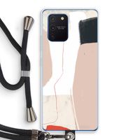 Lava: Samsung Galaxy Note 10 Lite Transparant Hoesje met koord