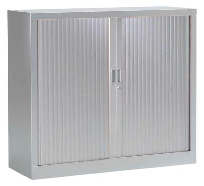 Roldeurkast, ft 100 x 120 x 43 cm, aluminium