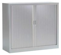 Roldeurkast, ft 100 x 120 x 43 cm, aluminium