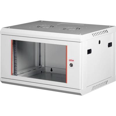 Roline 26210123 19inch-wandkast (b x h x d) 600 x 379 x 450 mm 6 HE Grijs (RAL 7035)