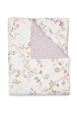Pip Studio Quilt Bustani Wit 220x260cm