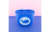 Widek kinder fietsmand "explorer kids baskets explor splashy whale blue