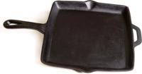 11 inch Square Cast iron Skillet/Braadpan dia. 28 cm - Grandhall