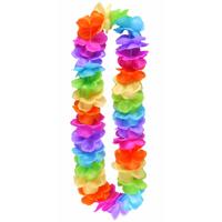 Hawaii krans slinger - regenboog kleuren mix - Carnaval - Themafeest - Pride Hawaii krans slinger - regenboog kleuren mix - Carnaval - Themafeest - Pride