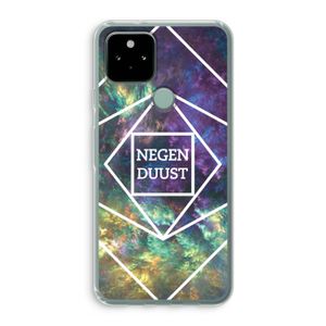 Negenduust ruimte: Google Pixel 5 Transparant Hoesje