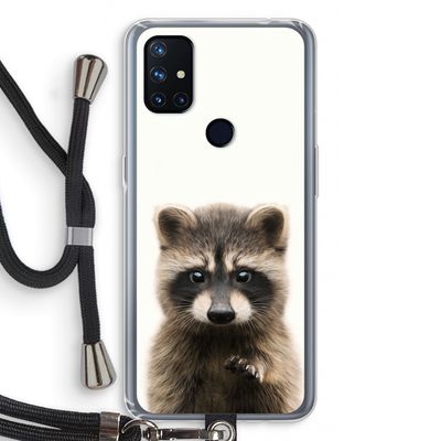 Rocco: OnePlus Nord N10 5G Transparant Hoesje met koord