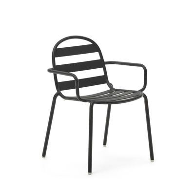 Kave Home Joncols tuinstoel Grijs