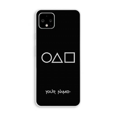 Squid Game: Pixel 4 XL Transparant Hoesje
