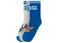 3 Paar kinder sokken Paw Patrol (blauw/grijs/mint, 27/30)
