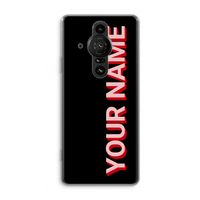 Namecase: Sony Xperia Pro-I Transparant Hoesje