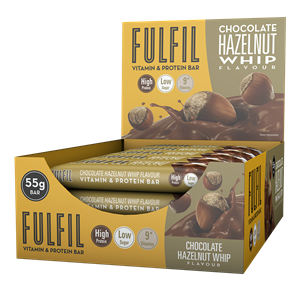 Fulfil Vitamin & Protein Bar Chocolate Hazelnut Whip (15 x 55 gr)