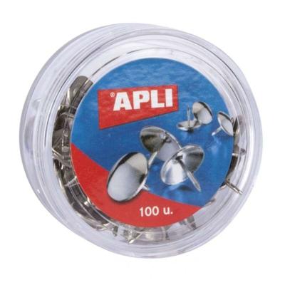 Punaises Apli 100 Onderdelen Nikkel 16 Onderdelen