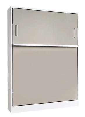 Opklapbed Twin Genis 100 x 200 cm Taupe