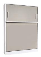 Opklapbed Twin Genis 100 x 200 cm Taupe