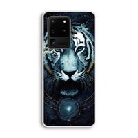 Darkness Tiger: Samsung Galaxy S20 Ultra Transparant Hoesje