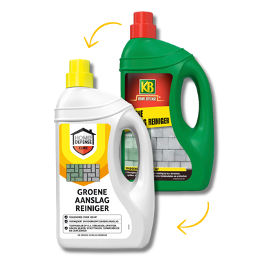 Home defense groene aanslag reiniger concentraat 1 liter