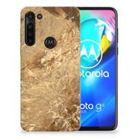 Motorola Moto G8 Power | TPU | Siliconen hoesje | Marmer Creme