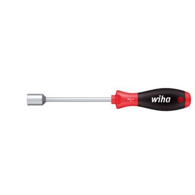 Wiha Dreikant-Steckschlüssel M6x125mm Mit Soft-Finish Griff Driehoekige schroevendraaier Werkplaats Grootte M6 Koplengte: 125 mm