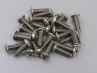 Bofix inbusbout m5 x 16 rvs met bolkop (25 stuks)