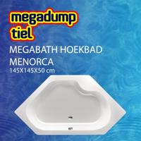 Hoekbad Menorca 145X145X50 cm MegaBath