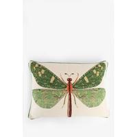 Sissy-Boy Groen jacquard kussen dragonfly