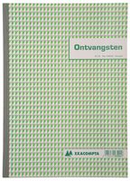 Exacompta ontvangsten, ft 29,7 x 21 cm, Nederlandstalig, dupli (50 x 2 vel)