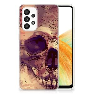 Silicone Back Case Samsung Galaxy A33 5G Skullhead