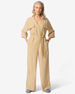 HEMA Damesjumpsuit Sarie Beige (beige)