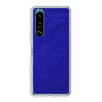 Majorelle Blue: Sony Xperia 5 III Transparant Hoesje Majorelle Blue: Sony Xperia 5 III Transparant Hoesje