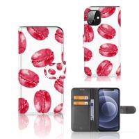 Apple iPhone 12 Mini | Book Cover | Pink Macarons