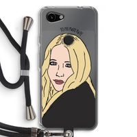 Mary Kate: Pixel 3a Transparant Hoesje met koord