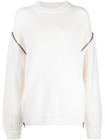 TOM FORD pull en cachemire à coupe oversize - Blanc