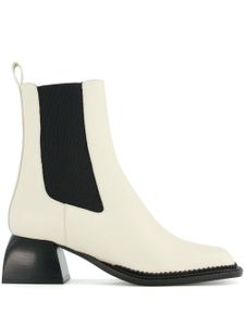 Nodaleto bottines Bulla Nellie à empiècements - Blanc