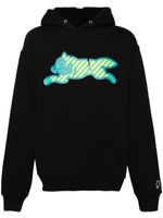 ICECREAM logo-print cotton hoodie - Noir - thumbnail