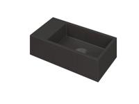 INK Versus Fontein Quartz Zonder Kraangat Links Zwart 36x18x9cm