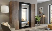 Home365 Kledingkast Verona - Walnoot - 4-Deurs