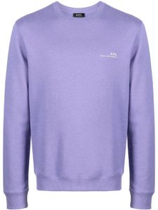 A.P.C. t-shirt Item en coton - Violet