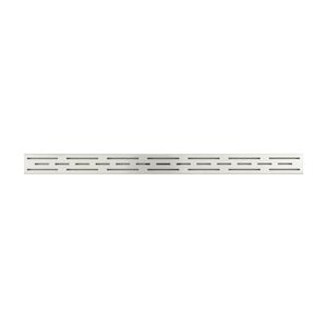 los standaard RVS rooster tbv douchegoot 90cm