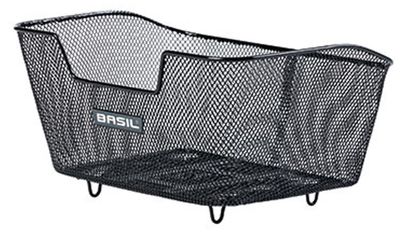 Basil base m wsl - fietsmand - achterop - inclusief wsl systeem - zwart