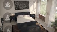 Standaard boxspring 180 x 200 cm- stofkleur 1517