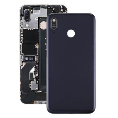 Batterij achtercover met camera lens & Zijkleutels voor ASUS Zenfone Max (M1) ZB555KL (zwart blauw)