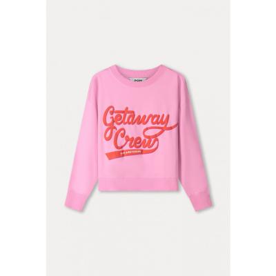 Pom Amsterdam - Roze | Dames | Trui | Roze | 40 | regular | Kamst mode