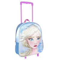 Disney Frozen Elsa handbagage koffer/weekendtas voor meisjes/kinderen 31 x 26 cm - Kinder reiskoffers - thumbnail