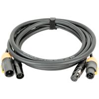 DAP FP23 Hybrid Cable 6 m DMX/stroomkabel Power Pro True & 5-pins XLR