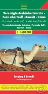 Wegenkaart - landkaart Verenigde Arabische Emiraten - Persische Golf -