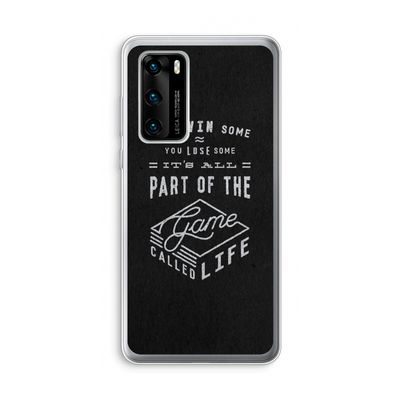 Life: Huawei P40 Transparant Hoesje