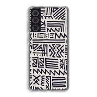 Marrakech print: Samsung Galaxy S21 FE Transparant Hoesje